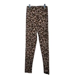 ZARA Leopard Print Leggings NWT – Size S | Animal Print Stretch Pants